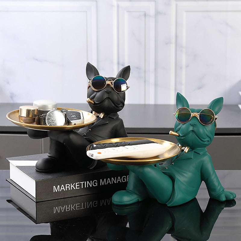 French Bulldog Statue